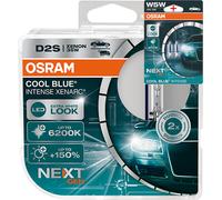 Osram D2S 12V+24V 35W XENARC COOL BLUE INTENSE NextGen. 6200K +150% 2Pzs.+W5W...