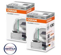 OSRAM D3S Xenon 35W 66340CLC Kit Xenón 2 Lámparas Blanco 4300K 12V