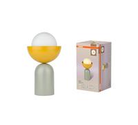 OSRAM DECOR Cuenco Lámpara de mesa E14 Verde/Amarillo Vidrio 200mm | Decor Bowl, Indoor Wall Lighting, Verde/Amarillo, 200 mm dia, Paquete de 1
