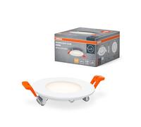 OSRAM Downlight Slim 85mm Foco LED empotrable 4,5W 3000K blanco cálido 240 lúmenes diseño plano IP20 fácil instalación para salones y pasillos