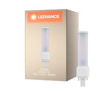 OSRAM Lámpara LED DULUX D 26 para casquillo G24D-3, 9 vatios, 990 lúmenes, blanco cálido (3000K), giratoria, sustituye a la lámpara Dulux convencional de 26W
