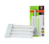 Osram dulux f lámpara fluorescente 24 w 2g10 blanco cálido