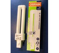 OSRAM DULUX S 7W/840 LUMILUX Blanco Frío G23 400 Lm Lámpara Tubular