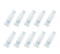 Osram Dulux S/E 11W 840 2G7 Lumilux Cool White - Lote de 10 bombillas compactas (luz blanca fría)