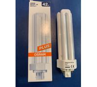 OSRAM DULUX T/E PLUS 42W/827 LUMILUX INTERNA GX24q-4 Lámpara Tubo
