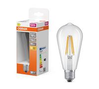 Osram E27 bombilla LED| Edison ST64 | Filamento | Transparente | 2700K | 5,9 W (60 W)