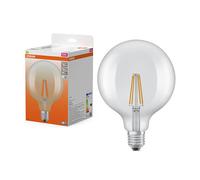 Osram E27 bombilla LED | Globo G125 | Filamento | Transparente | 4000K | 5,9 W (60 W)