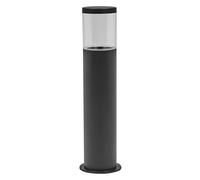 OSRAM ENDURA CLASSIC EBRO lámpara de exterior, gris oscuro, 49 cm, acero inoxidable, instalación fácil y rápida, clase de protección IP44, carcasa de acero inoxidable