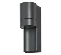 OSRAM ENDURA CLASSIC ISIDOR W lámpara de exterior, casquillo GU10, gris oscuro, aluminio, instalación fácil y rápida, difusor mate, clase de protección IP65, uso exterior