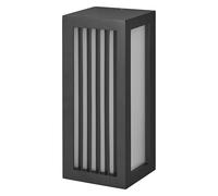 OSRAM ENDURA CLASSIC RADICK W lámpara de exterior, casquillo E27, gris oscuro, aluminio, instalación fácil y rápida, difusor mate, clase de protección IP65, uso exterior