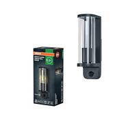 OSRAM ENDURA CLASSIC TUBULAR Wall Sensor E27 IP44 Dark Grey