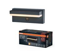 OSRAM ENDURA ESTILO SOLAR+USB ROBUST SENSOR Wall IP54 USB Dark Grey | ENDURA Style Solar + USB Robust Sensor, Outdoor Lighting (Special), Gris oscuro, , Paquete de 1