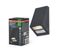 Osram ENDURA - Sensor de pared USB (IP44, diseño de pared delgada, color gris oscuro