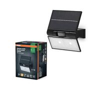 OSRAM ENDURA Solar proyectores con sensor luz/movimiento, gris, IP44, sustituye halógenos