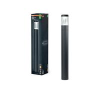 OSRAM ENDURA Style luz exterior con guía de luz gris oscuro, lámpara jardín antibrillo, protección IP-54, iluminación caminos