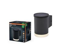 OSRAM ENDURA STYLE SOLAR OXFORD lámpara de exterior, 0,5W, 50lm, gris oscuro, iluminación indirecta, batería recargable, clase de protección IP44, temperatura de color 3.000K