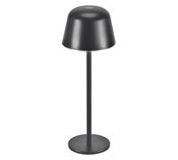 OSRAM ENDURA STYLE TABLE lámpara de exterior, 2,5W, 200lm, gris oscuro, lámpara de mesa, batería recargable, clase de protección IP54, regulación continua, función de memoria de brillo de la luz
