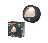 Osram Endura Style USB Wall Step Round Sensor IP44 Dark Grey