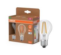 OSRAM Energy Class con forma de bombilla clásica, 2,2 W / 470 lm LED Lamps, 60.00 Millimetres dia, , Paquete de 2
