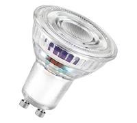 OSRAM Energy Class PAR16 con 2,5 W, 450 lm, blanco cálido (2700 K) de vidrio transparente sin plomo con casquillo GU10 en A, 50 mm de diámetro, IP20.