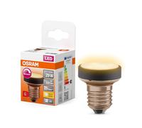 OSRAM Flat Lamp, lámpara LED ultra-compacta y plana con casquillo E27, reemplaza las bombillas tradicionales de 29W, blanco cálido (2700K), económica con un consumo de 4.5W, regulable, paquete de 1