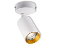 OSRAM Foco de techo LED Spot Eternal GU10 redondo blanco oro | LED SPOT ETERNAL WHITE AND GOLD, Spot lights and ceiling spots, Blanco|Oro, , Paquete de 1