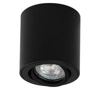 OSRAM Foco de techo redondo Spot Surface, negro GU10