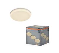 Lámpara empotrable LED OSRAM SLIM, Ø 17 cm, blanca, metal, 3.000 K