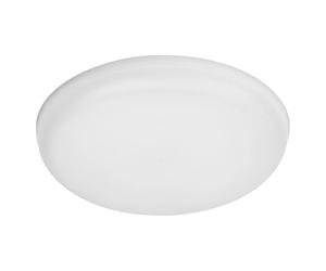 OSRAM Foco empotrable LED Essential Orientable 120mm 9W, downlight orientable 810lm blanco cálido 3000K, blanco acero