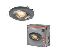 OSRAM Foco LED Concrete GU10 oscuro de 4,5 W en níquel satinado