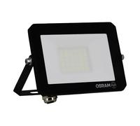 OSRAM Foco LED LUX moderno de 20 W, 1800 lm, 4000 K, IP65, aluminio negro, foco para exterior, cristal esmerilado.