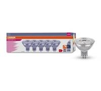 Osram Foco LED MR16 GU5.3 4.9W (35W) 350LM 3000K 36D regulable (paquete de 5)