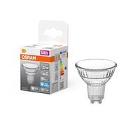 OSRAM Foco LED Star PAR16 3,1 W 865, luz diurna 6500 K, GU10, 120°, 350 lm, diseño de cristal completo