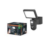 OSRAM Foco SMART+ WiFi con cámara HD, luz blanca cálida (3000 K), foco con sensor de movimiento y luz diurna, 2000 lúmenes, regulable, IP44