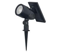 OSRAM - Foco solar exterior Bluetooth SMART+, con blanco ajustable (3000 K-6500 K) + luz de color, se puede utilizar sin alimentación, hasta ocho horas de autonomía, protección IP44, negro