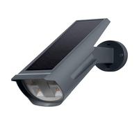 OSRAM Foco solar RGB y blanco cálido con estaca y montaje en pared, sensor de luz natural, protección IP44, foco solar para jardín y patio