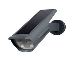 OSRAM Foco solar RGB y blanco cálido con estaca y montaje en pared, sensor de luz natural, protección IP44, foco solar para jardín y patio