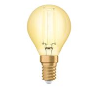 OSRAM gota LED E14 4W Vintage Classic P oro True