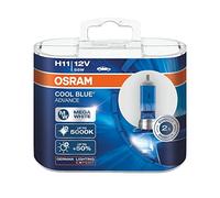 Osram H11 12 V 55 W 5000 K 62211CBA Cool Blue Advance - Bombillas halógenas (2 unidades)