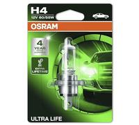 OSRAM H4 Lámpara Faro de Carretera 60/55W 3200K Luz Alta Halógena 64193ULT-01B