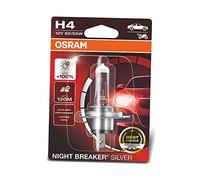 OSRAM H4 Lámpara Faro de Carretera 60/55W Luz Alta Halógena 64193NBS-01B