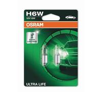 OSRAM H6W 12V Bombilla De Señalización BAX9s 64132ULT-02B Lámpara De Automóvil