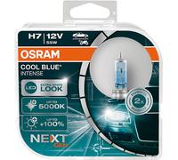 OSRAM Lámpara H7 COOL BLUE® INTENSE (Next Gen) halógena para SEAT: Ibiza, Leon, Altea, Toledo, Cordoba, Ateca, Exeo, Arona (Ref: 64210CBN-HCB)