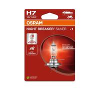 OSRAM H7 HALÓGENA 12V 55W PX26D NIGHT BREAKER® SILVER Hasta +100% Modelo 2024
