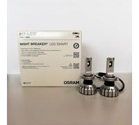 Osram H7 Night Breaker LED Smart + 330% StVZO - Juego profesional de taller (2 unidades)
