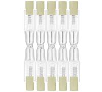 Osram Haloline 64684 - Juego de 5 bombillas halógenas (48 W, 230 V, R7s, 74,9 mm de longitud, anteriormente 60 W, 700 lúmenes, 2900 K, luz blanca cálida)