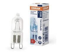 Osram Halopin 66725 - Lámpara para horno (25 W, 230 V, G9, luz blanca cálida, 2700 K, se puede utilizar más de 200 grados)