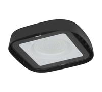 OSRAM Highbay Ufo, lámpara de techo negra, ofrece 80 W y 9300lm de luz blanca natural con 6500 K, protección IP65 contra chorros de agua y polvo (estanca), ideal para techos altos