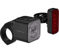 OSRAM Juego de Luces LEDsBIKE Compact 50 con Aprobación StVZO rojo/negro