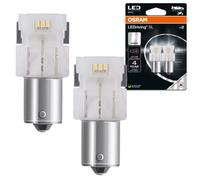 OSRAM Kit 2 Pareja De Lámparas LED P21W BA15s Para Auto Y Moto